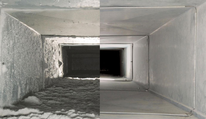 Professional duct cleaning service