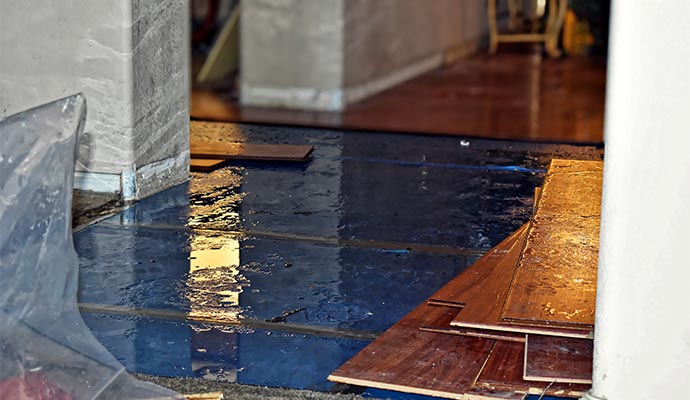 Floor Water Damage in Spokane & Coeur d'Alene | Burke's
