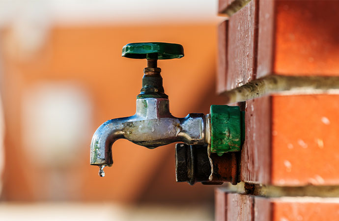 Outdoor Faucet Leak
